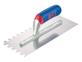 RST Notched Trowel Square 10mm Blade 280mm x 115mm 11 x 4½ Soft Touch Handle RST6260ST RTR6260S