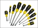 sta564977 Stanley Cushion Grip Slotted Phillips Screwdriver Set  5-64-977